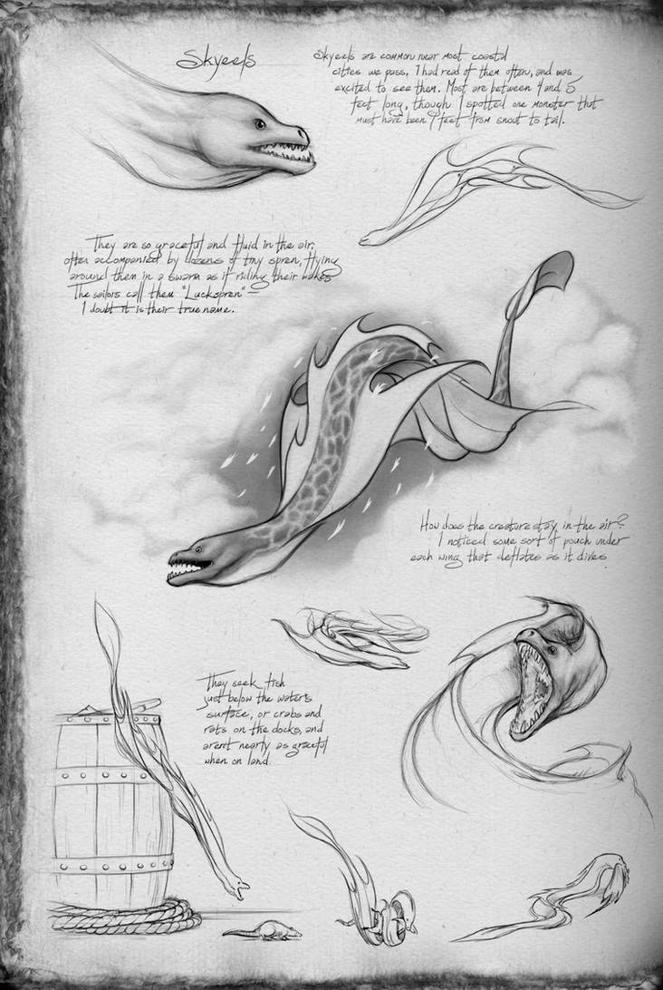 The Way of Kings - Skyeels by Inkthinker