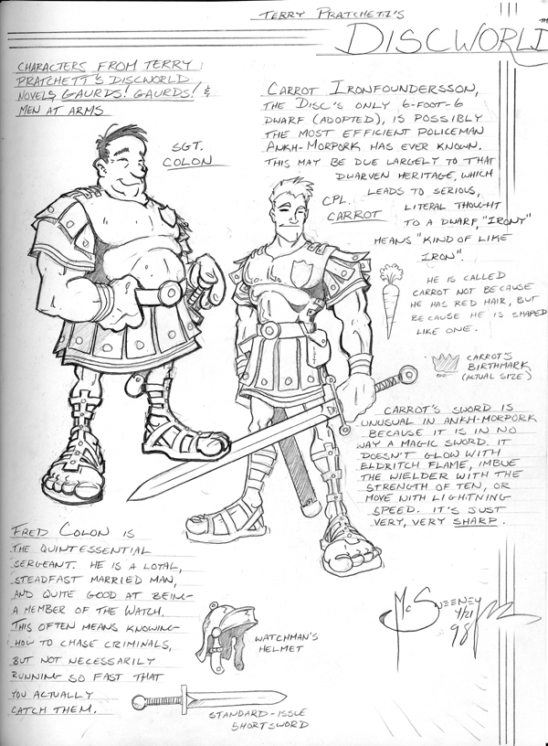 Deviantart Discworld The Discworld Files - 01 by Inkthinker on DeviantArt