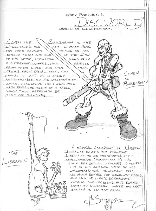 Deviantart Discworld The Discworld Files - 04 by Inkthinker on DeviantArt