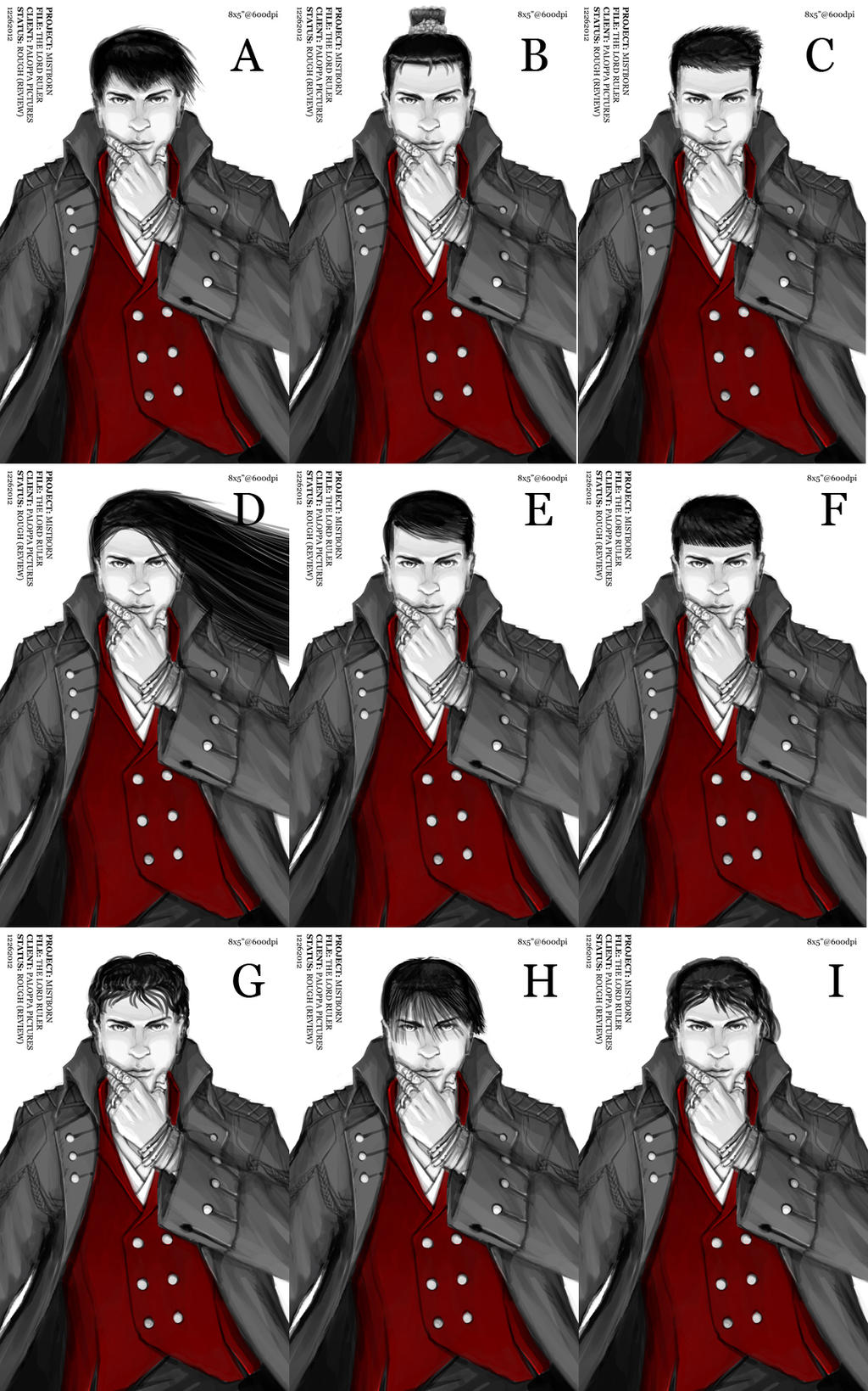 Lord Ruler Art Mistborn - The Lord Ruler - Hairstyles by Inkthinker on DeviantArt