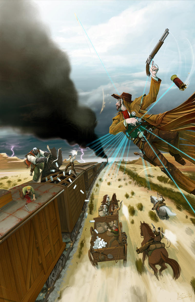 Mistborn RPG - Alloy of Law Cover by Inkthinker