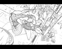 Captain America vs. Spider-Man