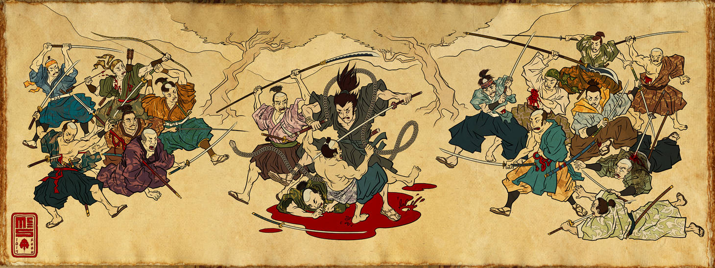 The Ronin Scroll by Inkthinker on DeviantArt