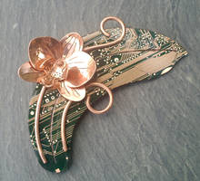 orchid broach