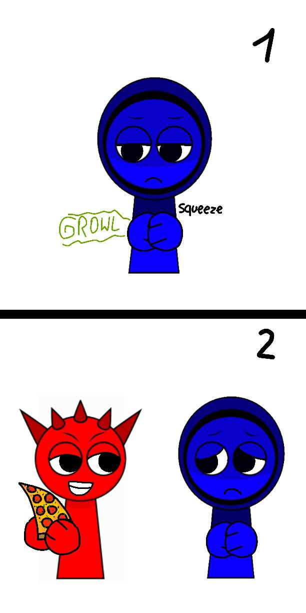 Jevin hungry, but Raddy doesn't share food him P 1 by frijiperri on ...