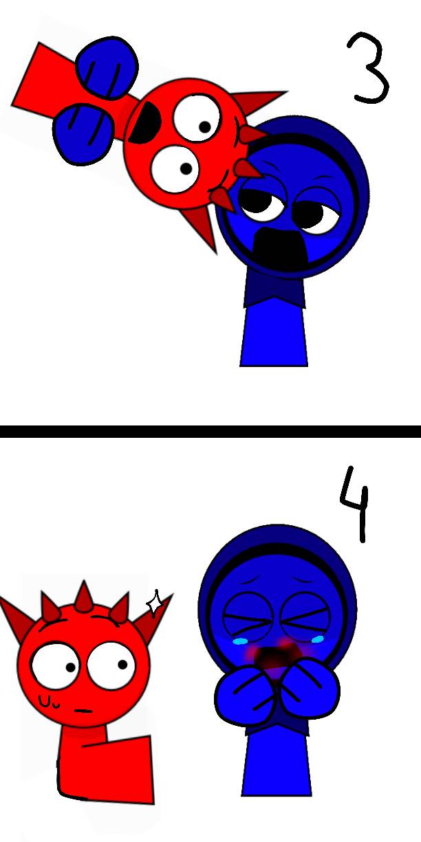 Jevin hungry, but Raddy doesn't share food him P 2 by frijiperri on ...