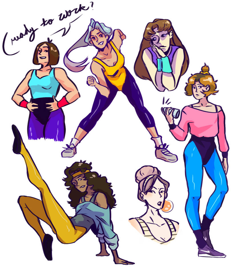 aerobics by Keilani2k76 on DeviantArt