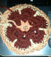 Crochet African flower