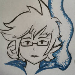 John Egbert from Homestuck -  MS Paint Adventures.