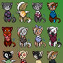 Winter Cat Adoptables - moved