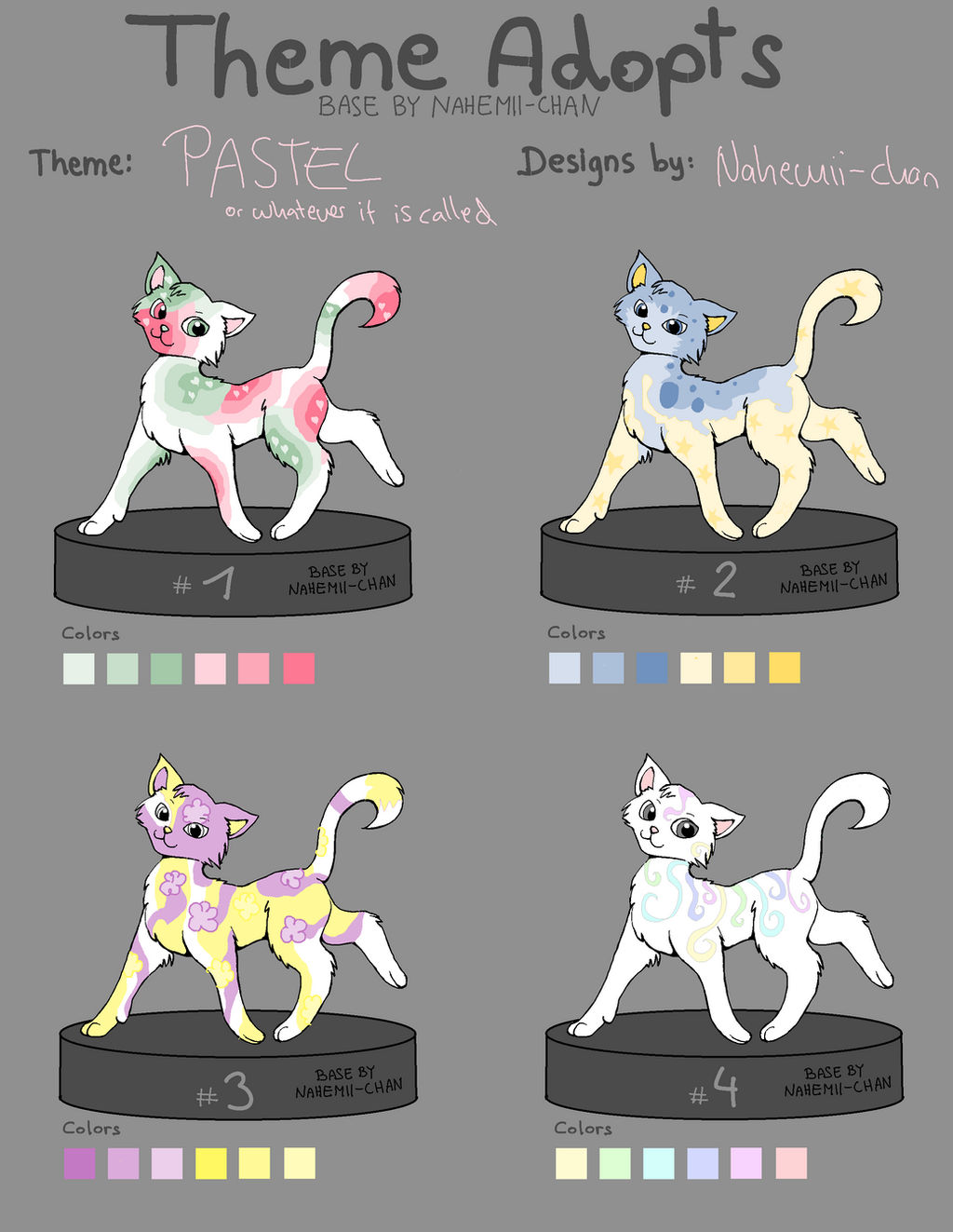 Pastel Theme Cat Adopts - moved