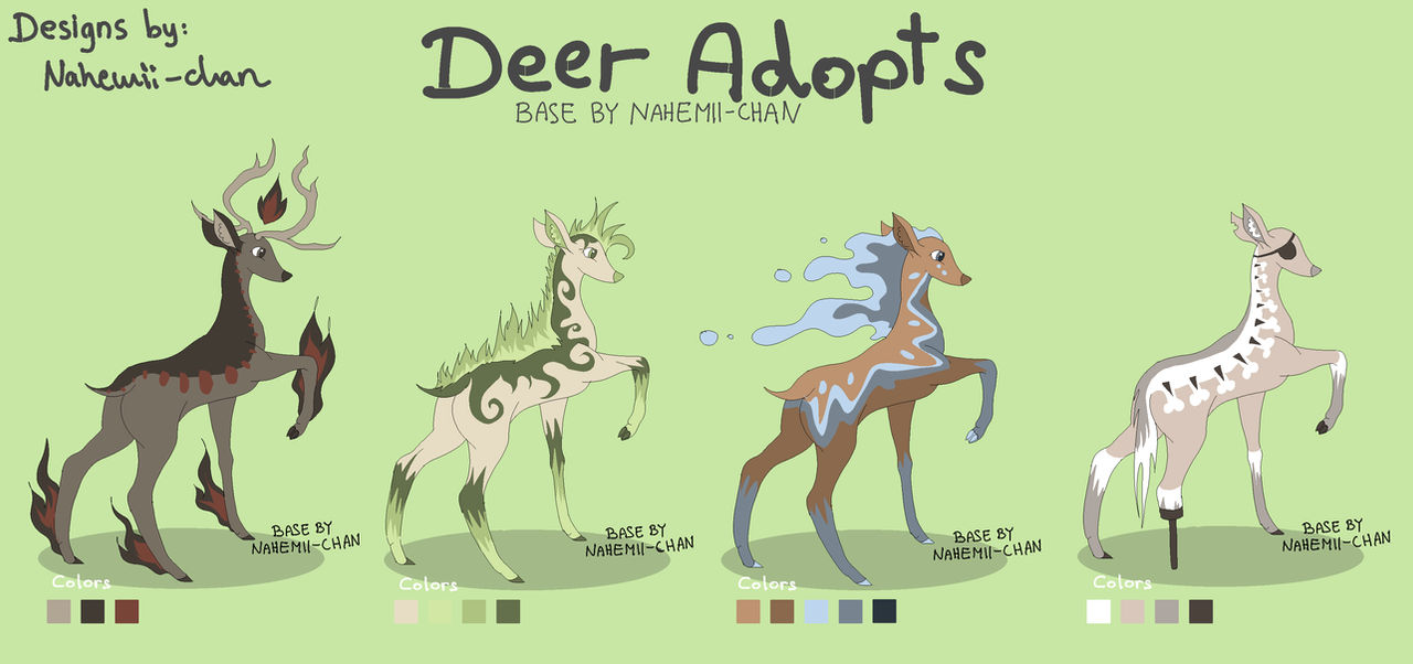 Fantasy Deer Adopts - closed
