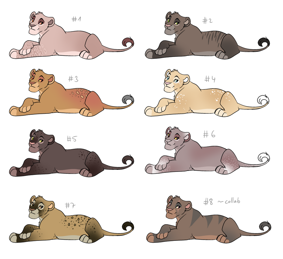 Moar Lineage Moar Lionss - OPEN (10p) by Nahemii-chan on DeviantArt