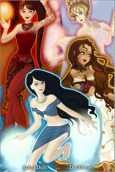 Four Sisters And Four Elements by Bexlovesyou on DeviantArt