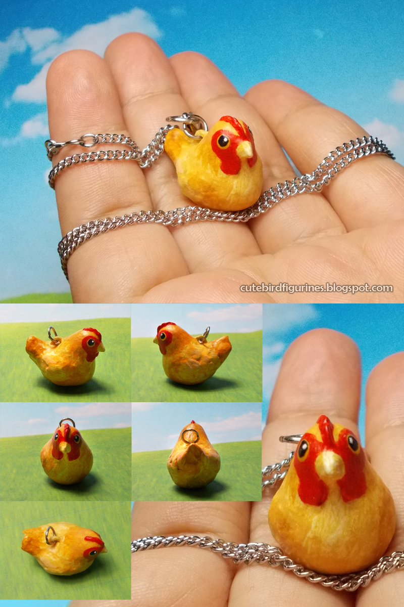 For Sale: Ohana, the buff orpington chicken charm