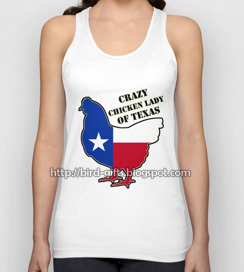 Crazy Chicken Lady of Texas Tank Top