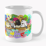 Merry Christmas Finches Mug