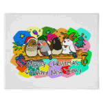 Click here to buy this Merry Christmas Finches Poster Merry Christmas Finches Poster