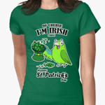 Click here to buy this St. Patrick's day parrot V-Neck t-shirt! St. Patrick's day parrot V-Neck t-shirt