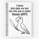 Hot Bird Dad Bird Spiral Notebook
