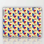 Crazy Chicken Lady of Texas iPad Skin