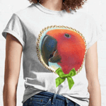 Eclectus Parrot Realistic Painting T-Shirt