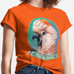 Moluccan Cockatoo Realistic Painting T-Shirt