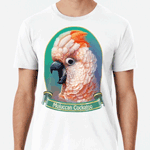 Moluccan Cockatoo Realistic Painting T-Shirt