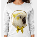 Sulphur Crested Cockatoo Realistic Painting Sweatshirt