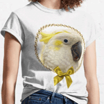 Sulphur Crested Cockatoo Realistic Painting T-Shirt