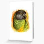 Click here to buy this Senegal Parrot Realistic Painting Greeting Card! Senegal Parrot Realistic Painting Greeting Card
