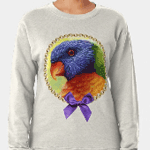 Rainbow Lorikeet Realistic Painting Sweatshirt