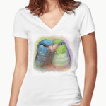 Pacific Parrotlet Parrot Realistic Painting T-Shirt