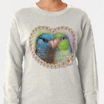 Pacific Parrotlet Parrot Realistic Painting Sweatshirt