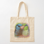 Pacific Parrotlet Parrot Realistic Painting Tote Bag