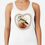 Click here to buy this Owl Finches Realistic Painting Tank Top! Owl Finches Realistic Painting Realistic Painting Tank Top