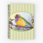 Click here to buy this Gouldian Finch Realistic Painting Notebook! Gouldian Finch Realistic Painting Notebook