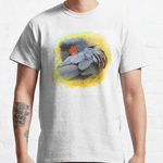 Black Palm Cockatoo Realistic Painting T-Shirt