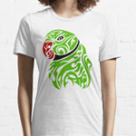 Green Ringneck Parrot Tattoo T-Shirt