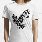 Tribal Cockatoo Parrot Bird Tattoo T-Shirt