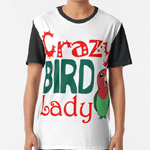 Click here to buy this crazy bird lady t-shirt! Crazy bird lady t-shirt