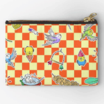 Click here to buy this budgie parrot pattern Pouch! Budgie parrot pattern Pouch