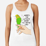 Click here to buy this budgie tank top! Budgies basic tank top