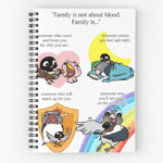What is a family? Spiral Notebook