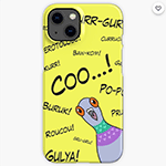 Pigeon sounds in different languages iPhone Case