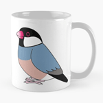 Java sparrow cartoon drawing Mug