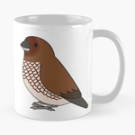 Spice finch cartoon drawing Mug