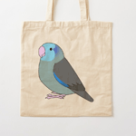 Click here to buy this Cute fluffy blue pacific parrotlet cartoon drawing Tote Bag! Cute fluffy blue pacific parrotlet cartoon drawing Tote Bag