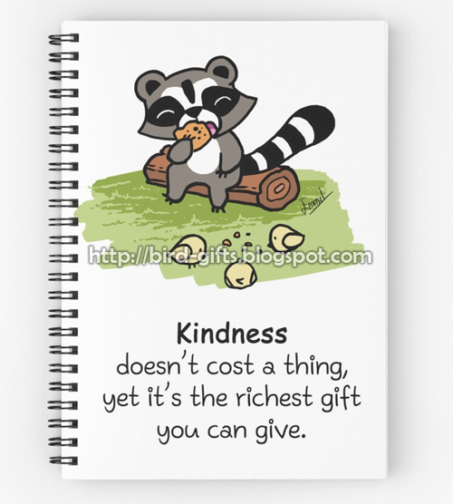 Kindness is free Spiral Notebook