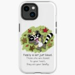 Family is not just blood iPhone Case